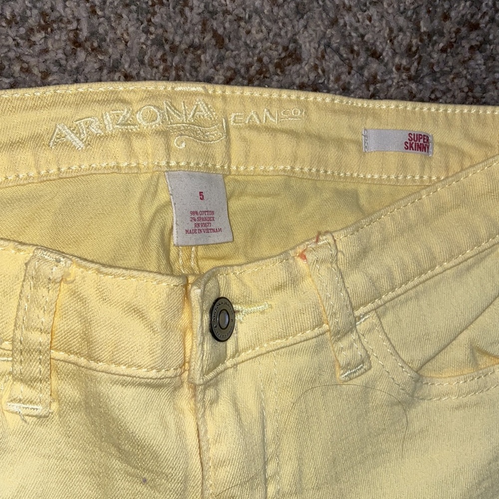 Arizona Yellow Jeans! - Picture 2 of 4